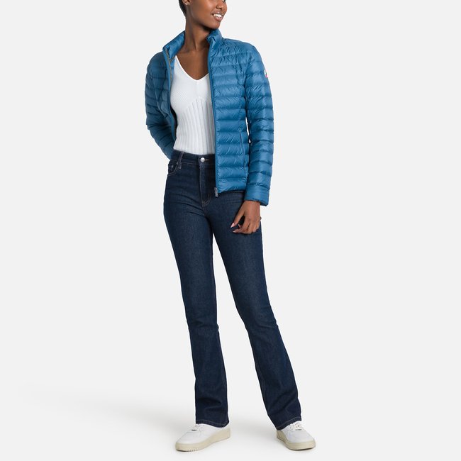 Doudoune col montant cha bleu jean Jott La Redoute