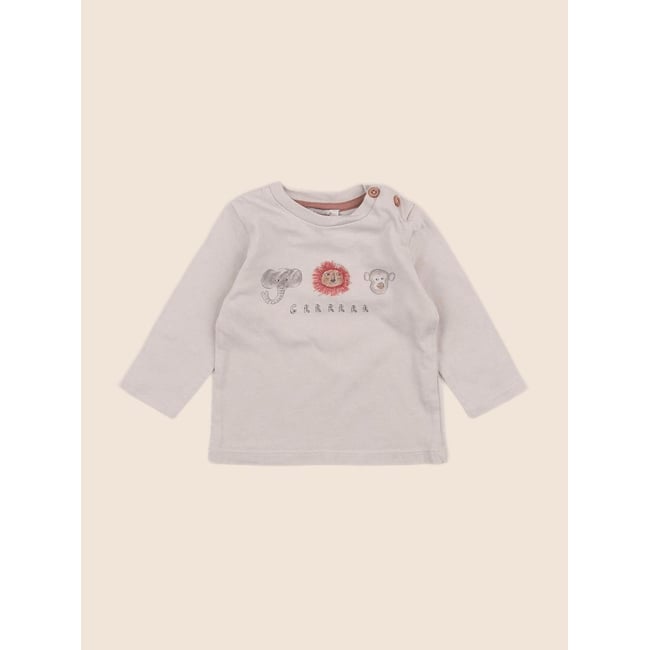 Tee-shirt - Très bon état beige <span itemprop=
