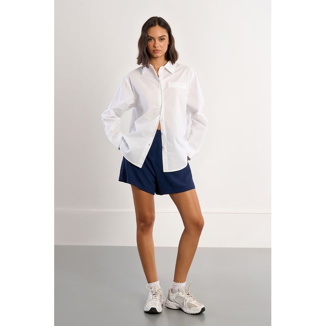Large chemise en coton v002227 <span itemprop=