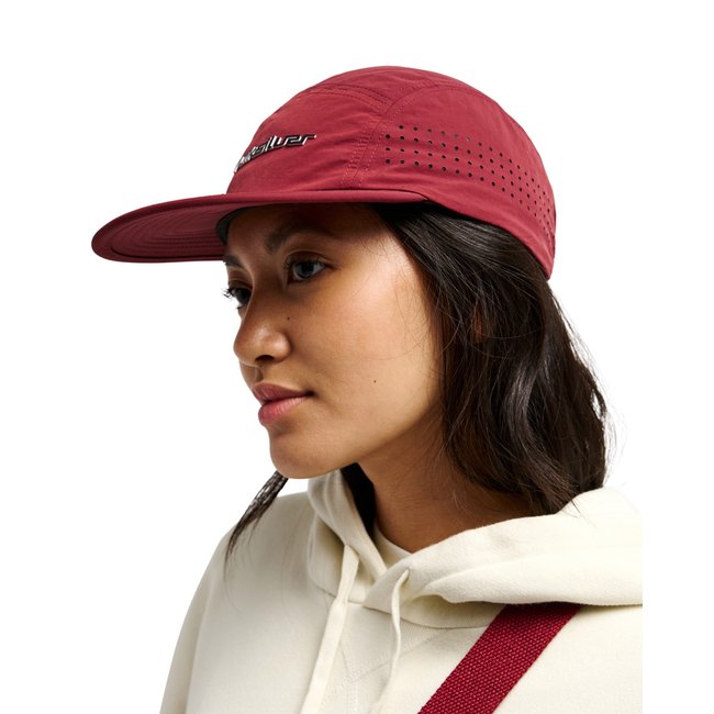 Casquette rétro SPRING CREEK rouge oxblood red <span itemprop=