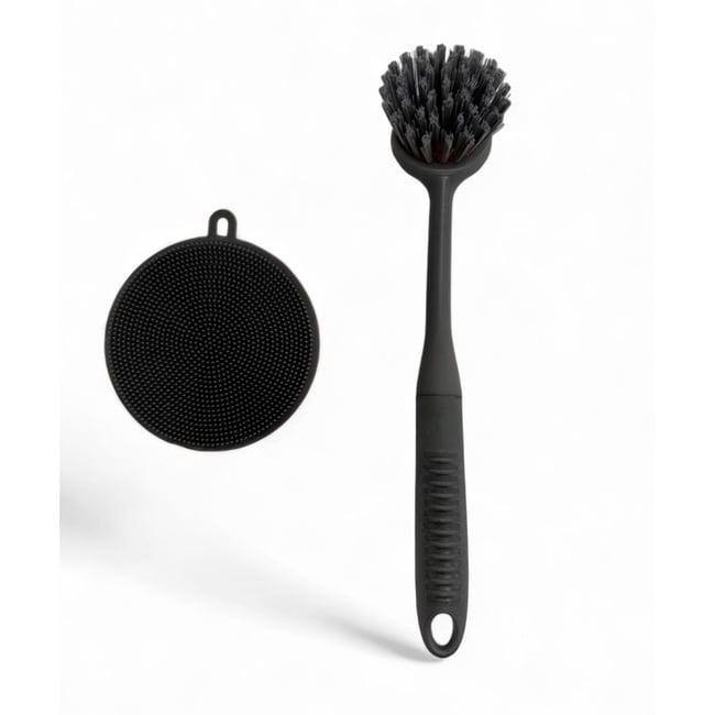 Brosse et éponge à vaisselle en silicone KITCHEN - UTILITY