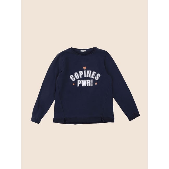 Sweat - Etat satisfaisant bleu <span itemprop=
