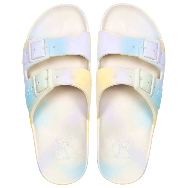 Sandales plates Enfant LAPA jaune <span itemprop=