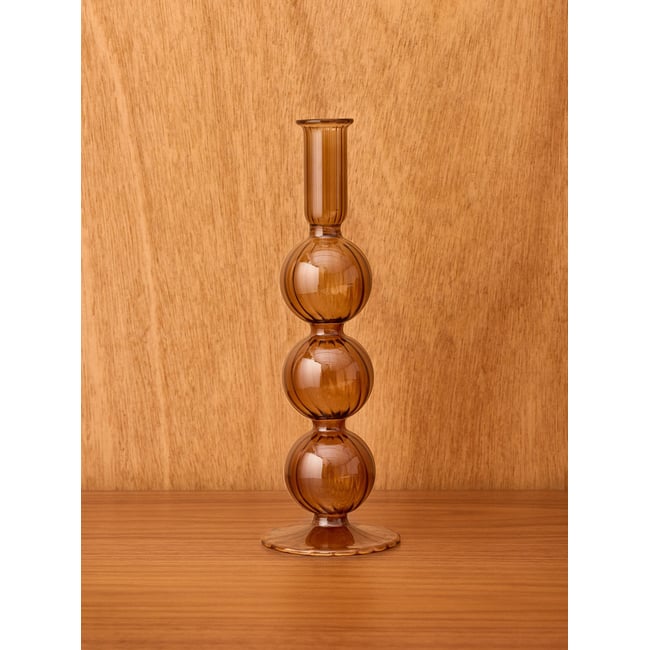 Bougeoir en verre AUGUSTE - Moyen modèle - CYRILLUS