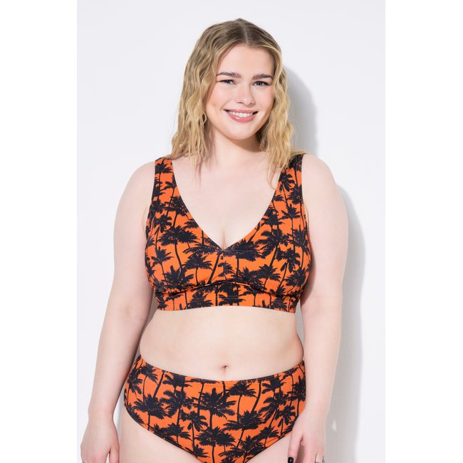 Haut de bikini avec bonnets souples citrouille <span itemprop=