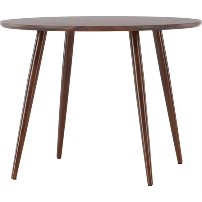 Table ronde bois collection SANFORD Couleur moka <span itemprop=