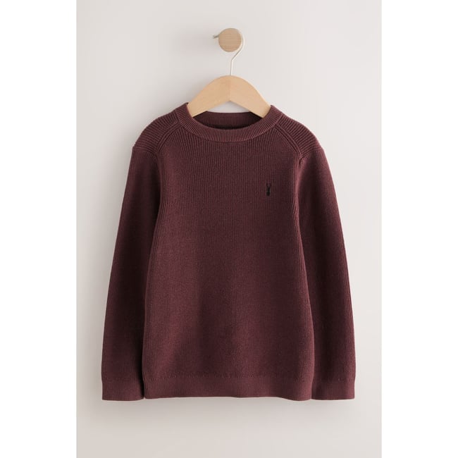 Pull ras du cou junior en maille de coton - NEXT