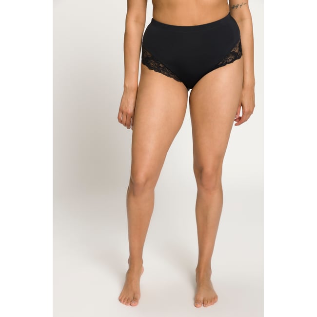Culotte gainante avec dentelle transparente - ULLA POPKEN