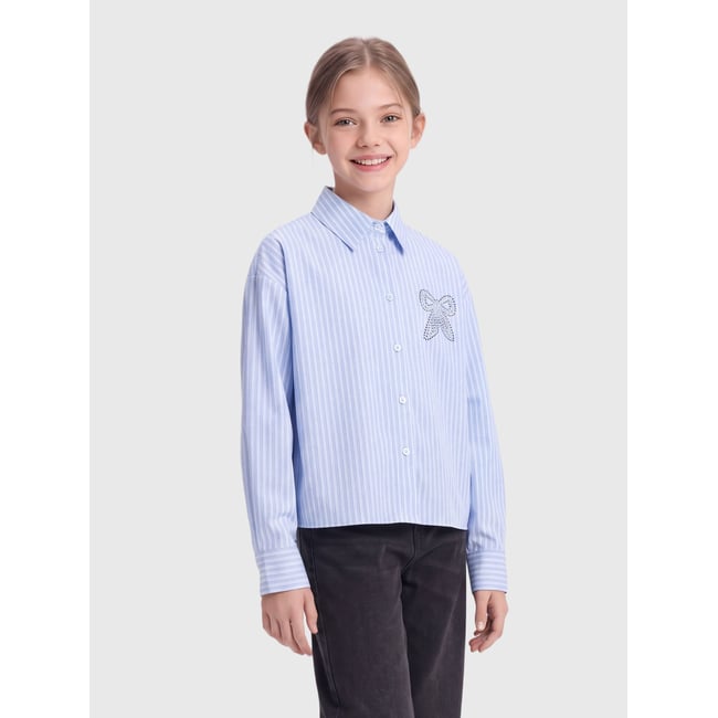 Chemise bleue - serenity 1 <span itemprop=
