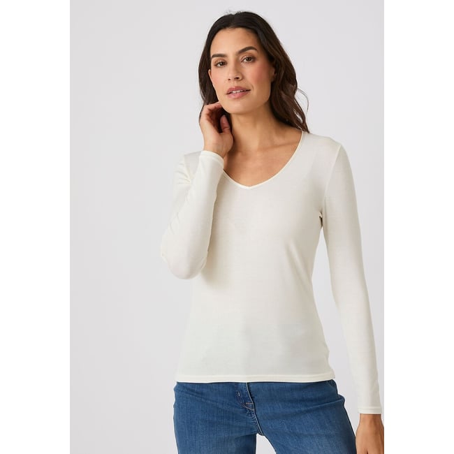 Tshirt manches longues thermolactyl SENSITIVE 3 SOBER & FANCY - DAMART