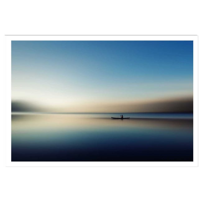 Poster glacis boat - HEXOA