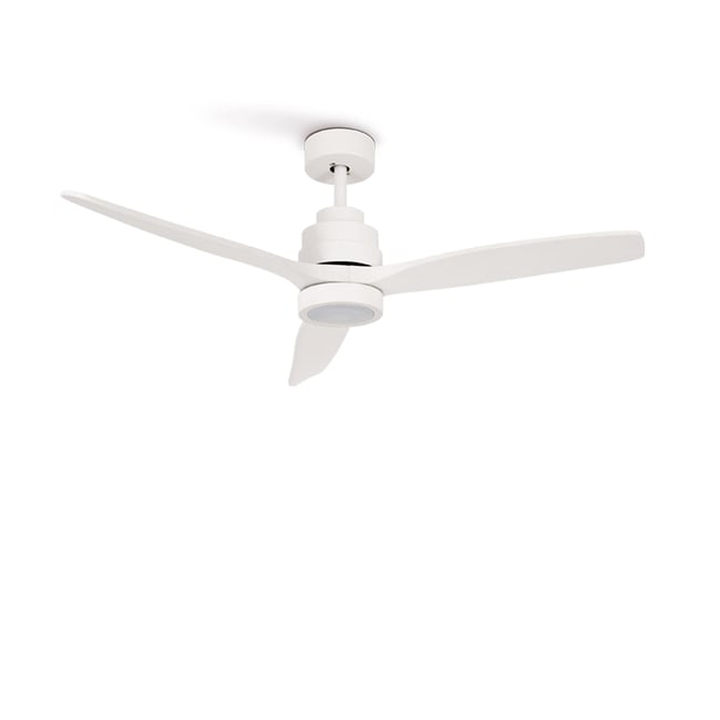 Ventilateur de plafond 40W  avec lumière et télécommande WIND STYLANCE NATURAL WOOD - CREATE