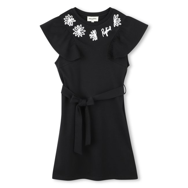 Robe à manches courtes black <span itemprop=