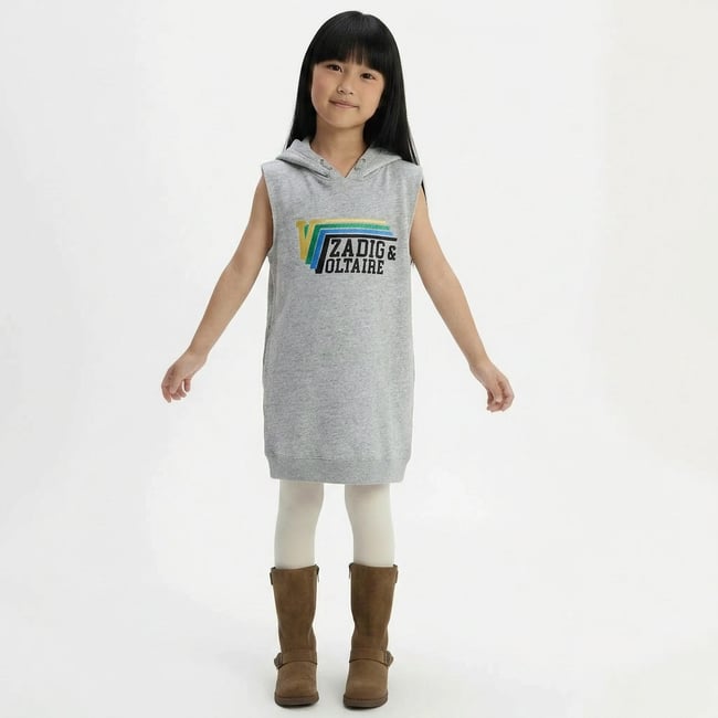 Robe  - Très bon état gris <span itemprop=