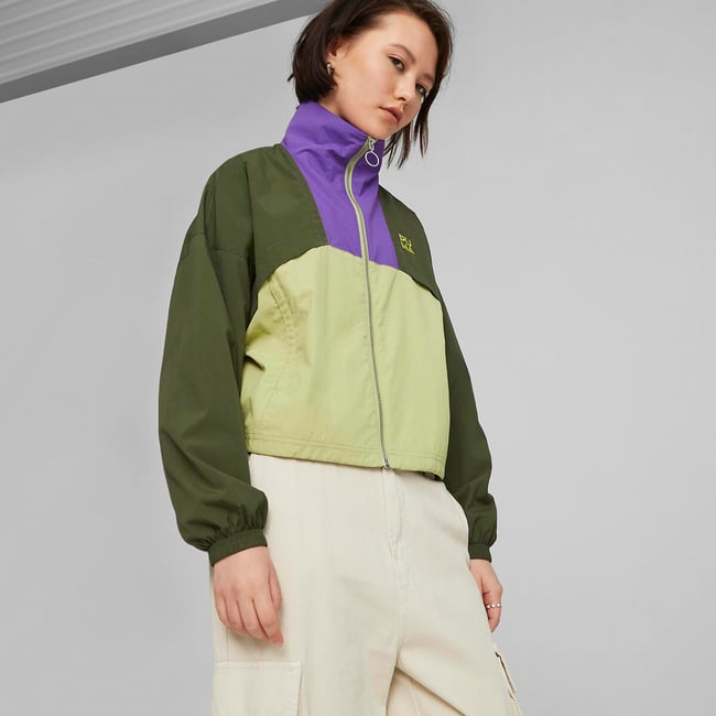 Veste Cardigan Militaire Chico's Travelers - Taille M, Vert Métallisé - Occasion Excellent état