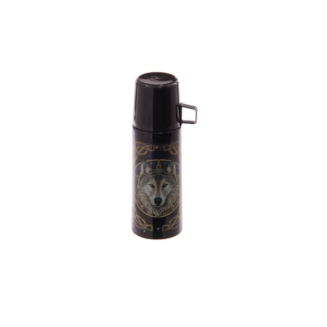 Thermos Loup par Lisa Parker 350ml 21 cm Couleur v002228 <span itemprop=