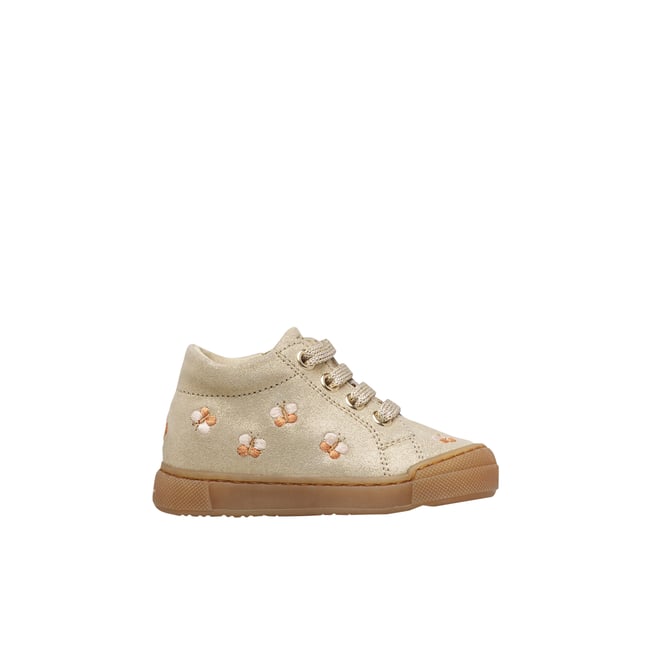 Baskets en suède SNOPES EMBR.BUTTERFLY ZIP platine-marron <span itemprop=