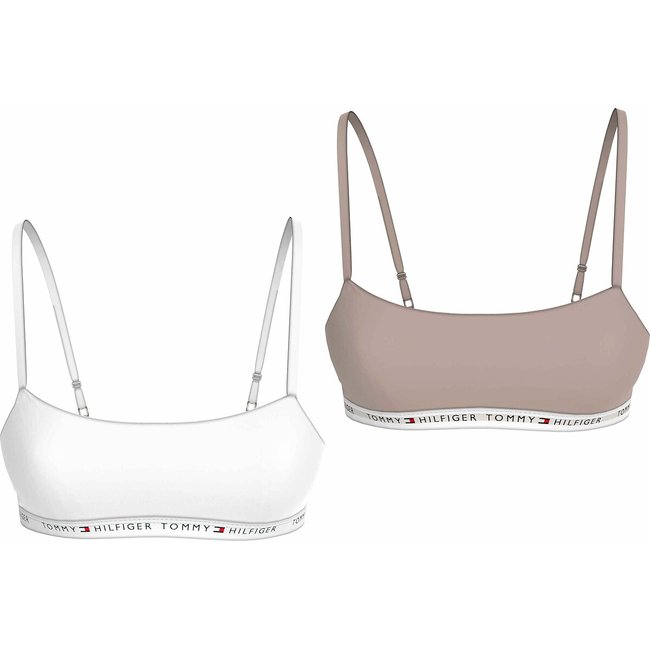 Pack of 2 Bralettes in Recycled Cotton - TOMMY HILFIGER