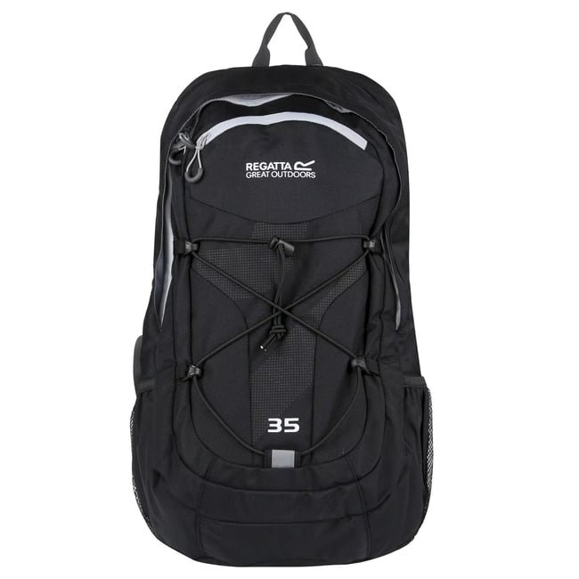 Sac à dos 35 litres ATHOLL noir / gris clair <span itemprop=