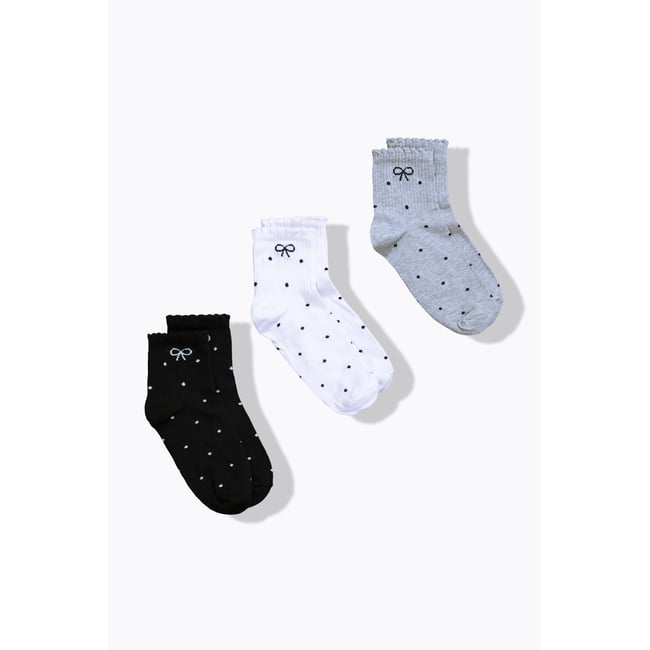 Lot de 3 paires de chaussettes multicolore <span itemprop=