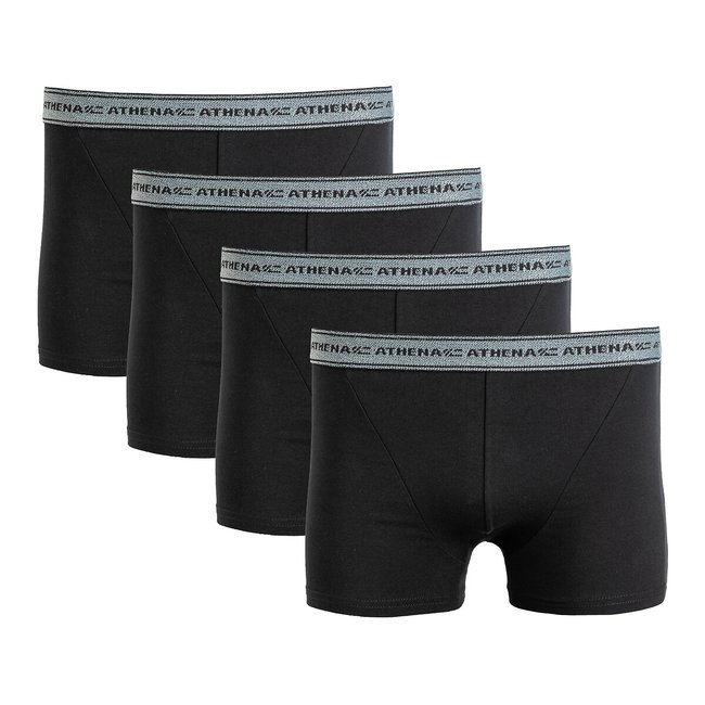 Lot de 4 boxers Basic Coton - ATHENA