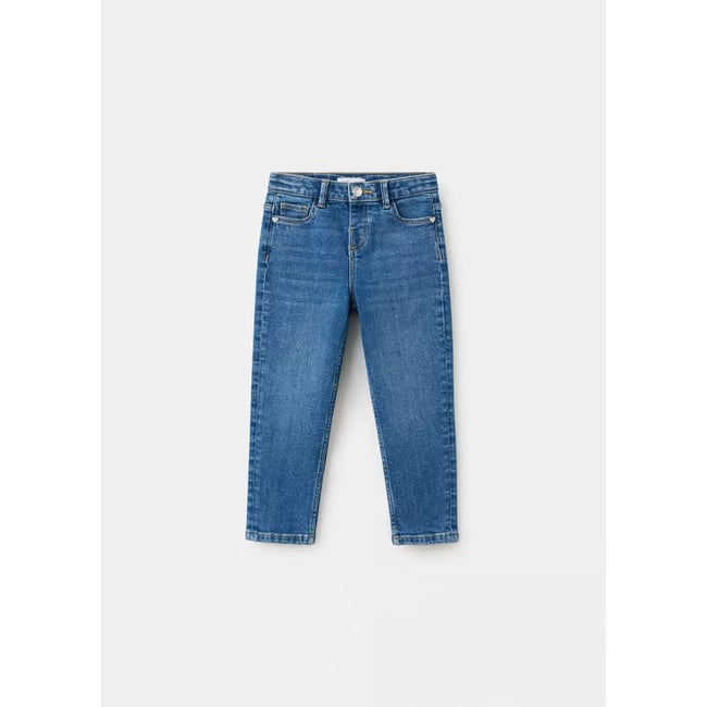 Jean skinny cœurs bleu moyen <span itemprop=