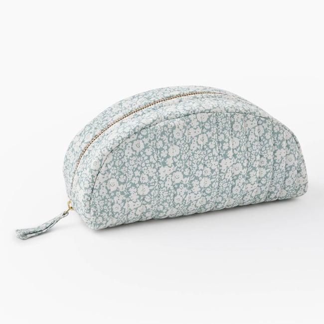 Trousse quiltée vague <span itemprop=