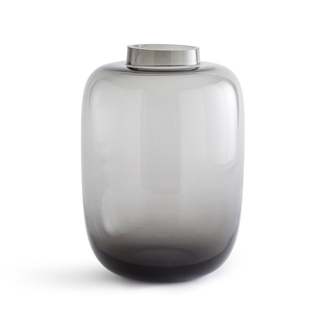 Agata Coloured Glass Vase smoky grey AM.PM