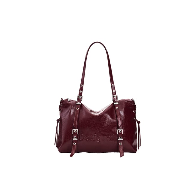 Grand sac cabas rouge <span itemprop=