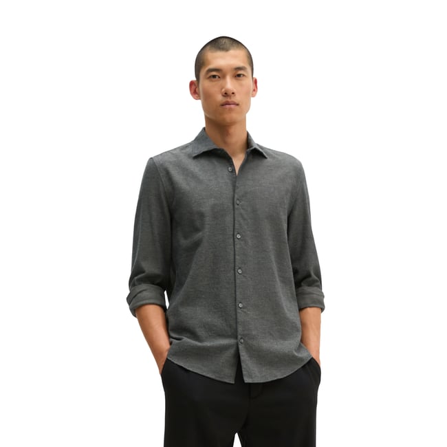 Chemise en flanelle, coupe ajustée en coton bio léger - MARC O'POLO