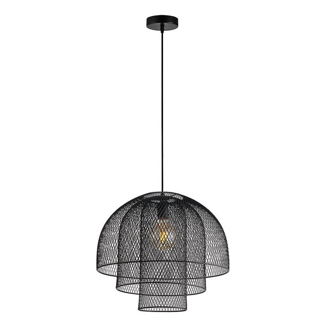 Светильник подвесной из металла черный SO'HOME