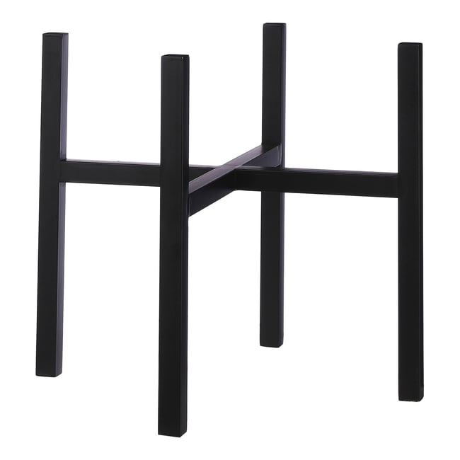 Support pour plantes H40 cm ASCOT XL Couleur noir <span itemprop=