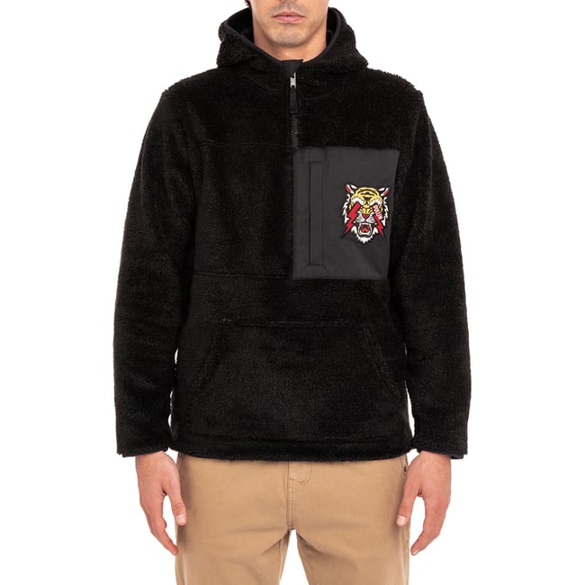 VESTE SHERPA TIGERHOOD multicolore <span itemprop=