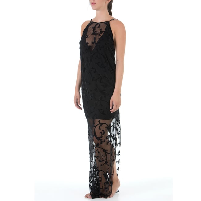 Nuisette longue P11 noir <span itemprop=