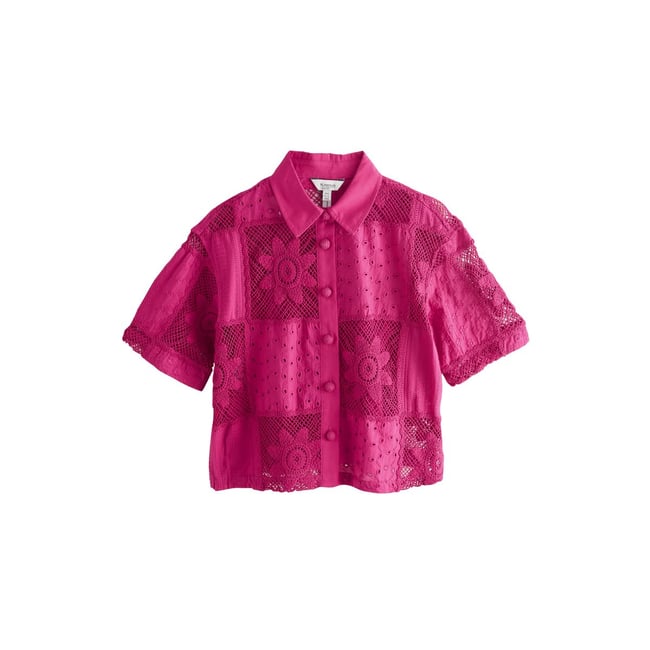 Chemise manches courtes patchwork n. premium - NEXT
