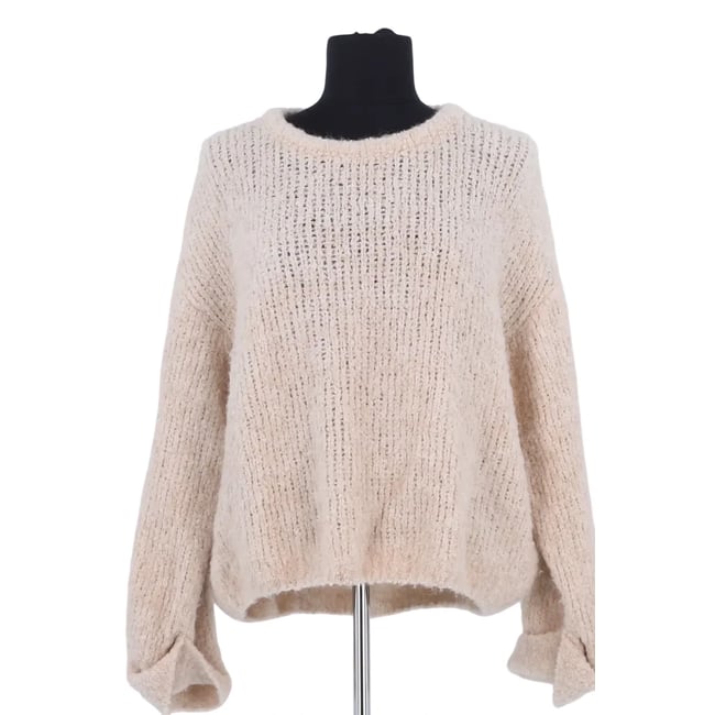 Pull - Bon État beige <span itemprop=