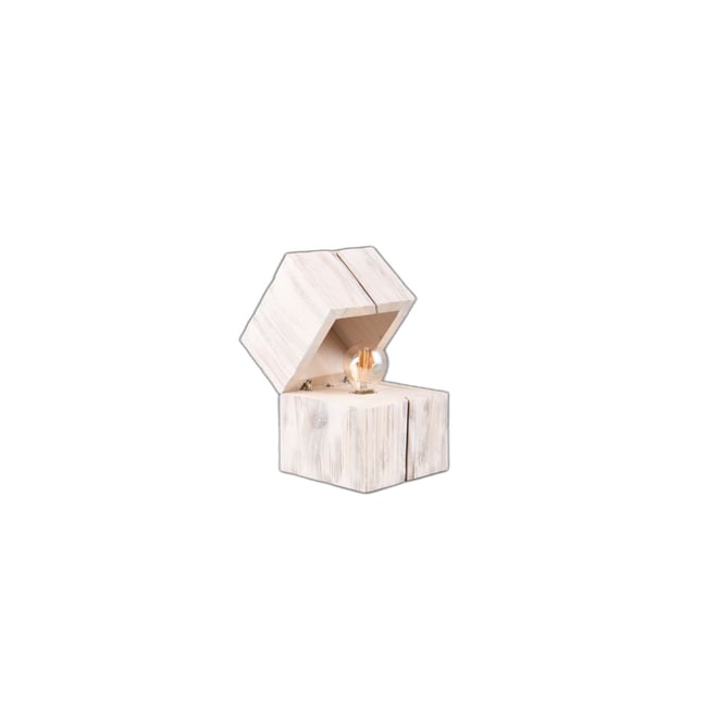 Lampe design en bois vintage, TRESOR - TRIO