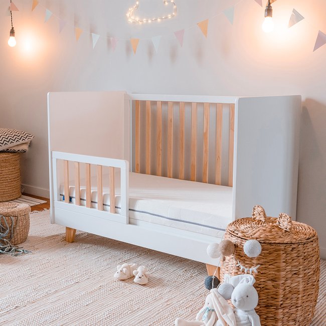 Matelas bébé Nuage Couleur blanc pur <span itemprop=