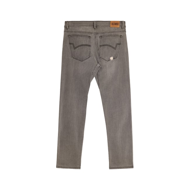 PANTALON STRAIGHT STAR gris <span itemprop=
