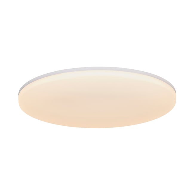 Plafonnier LED intégrée 3000K rond en plastique, VIC Couleur v002227 <span itemprop=