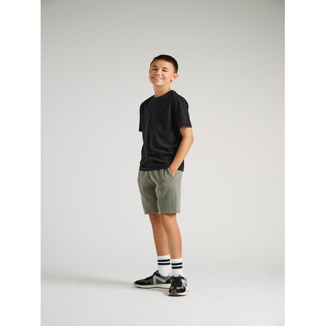 Short en molleton ONLY & SONS JUNIOR castor gray <span itemprop=