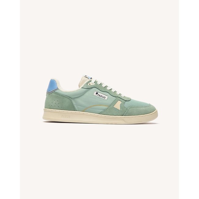 Baskets basses tissu suede COMMUTE 1 COMMUTE 1 vert clair <span itemprop=