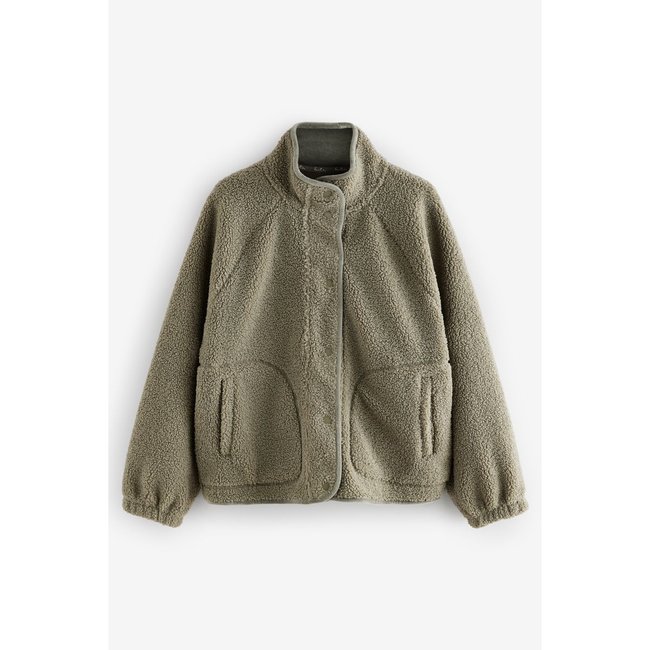 Blouson aviateur vert kaki <span itemprop=