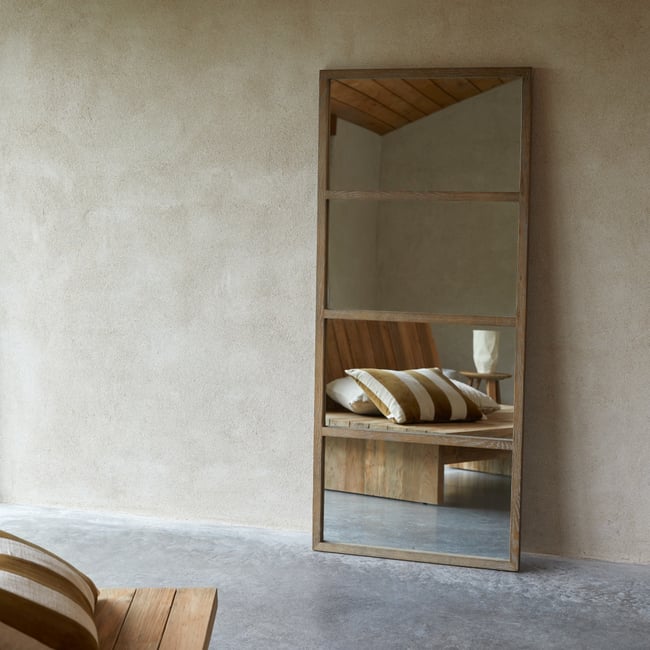 Miroir, LOUISE Couleur naturel <span itemprop=