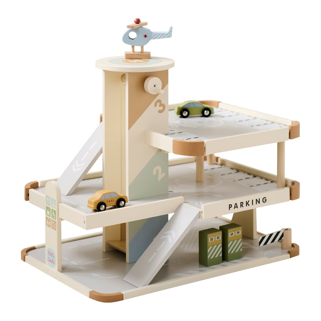 Garage enfant MIEL multicolore <span itemprop=