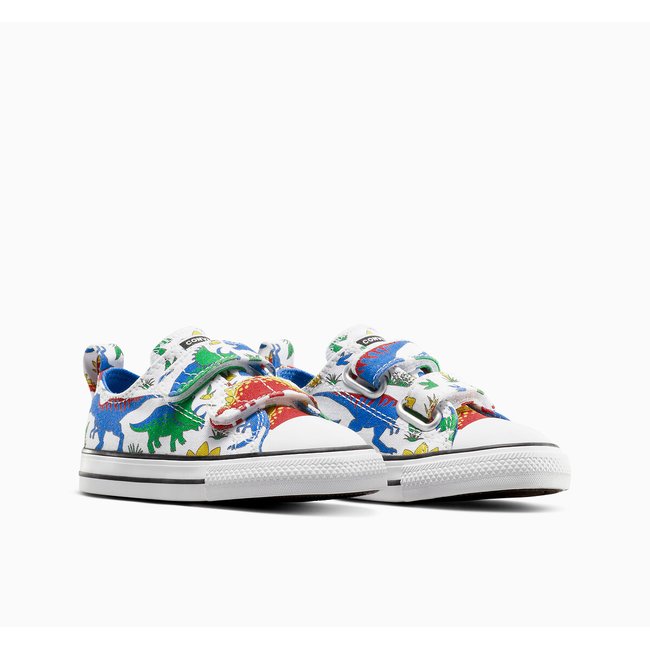 Sapatilhas Chuck Taylor All Star 2V Ox Dinocons branco/multicolor <span itemprop=