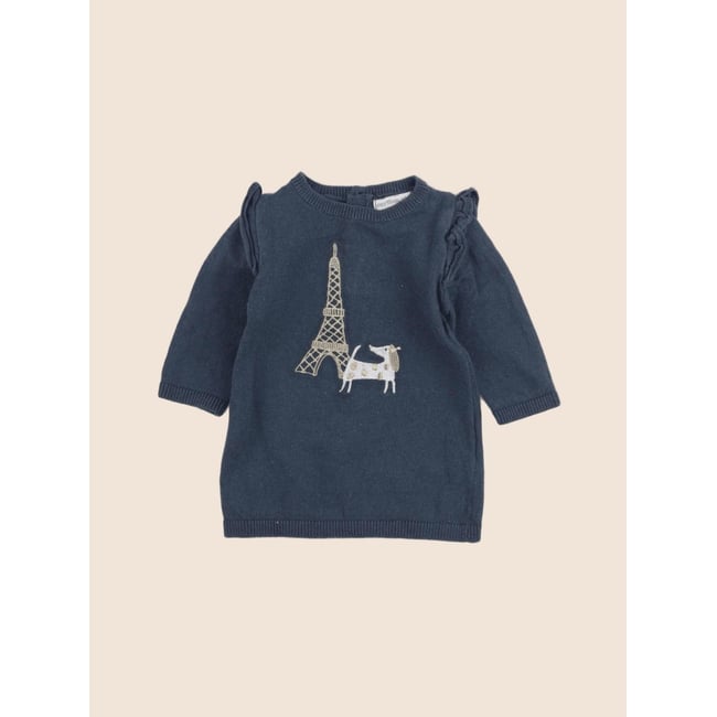 Robe - Très bon état bleu <span itemprop=