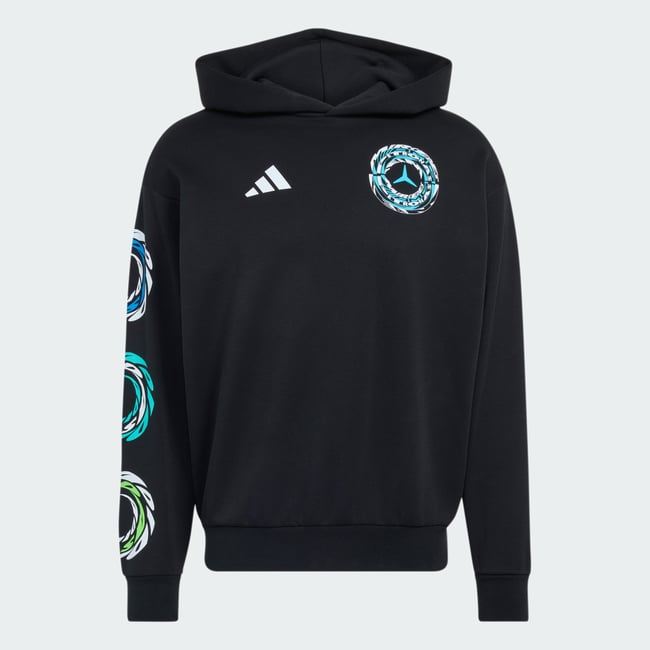 Sweat-Shirt À Capuche Lights On Mercedes - Amg Petronas Formula 1 Team Sweat-Shirt À Capuche Lights On Mercedes - Amg Petronas Formula 1 Team black <span itemprop=