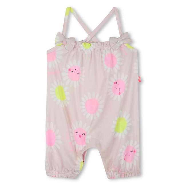 Combinaison à bretelles coton rosee du matin <span itemprop=