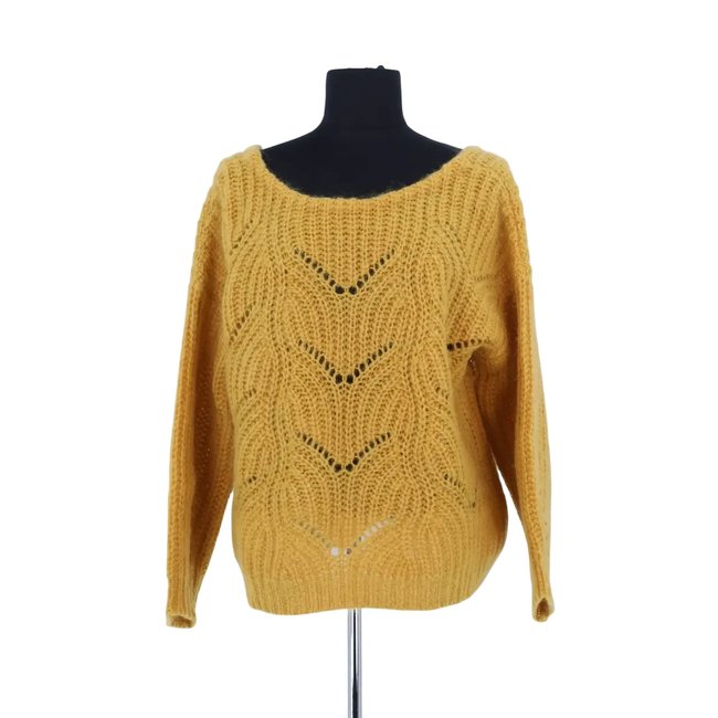 Pull - Très Bon État jaune <span itemprop=